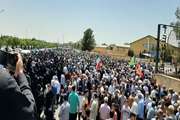         راهپیمایی همدلی و ایستادگی در دفاع از حریم ولایت و محکومیت جنایات رژیم کودک کش صهیونیستی - سمنان ۳۰ خردادماه ۱۴۰۴    