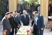 گلباران مزار شهدای گمنام دانشگاه سمنان به مناسبت سوم خرداد سالروز آزادسازی خرمشهر